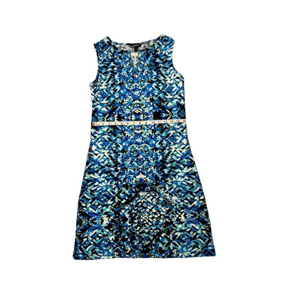 Lavanya Dresses & Skirts - NWT LAVANYA Womens Sleeveless Dress Multicolor Size Small Geometric Design